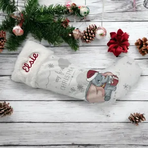 Personalised Disney Dumbo My 1st Christmas Stocking