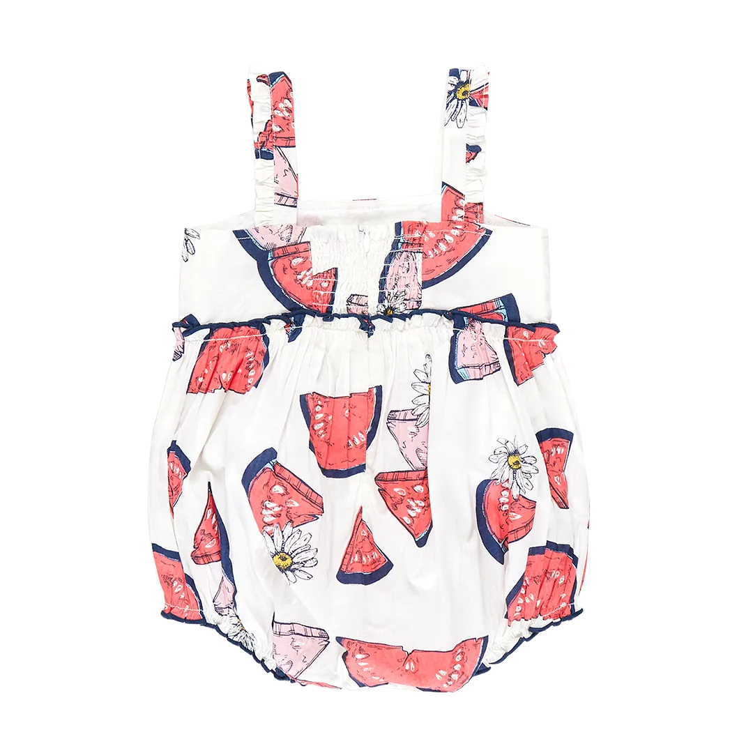 Pink Chicken Baby Girls Sierra Bubble - Slice Of Summer