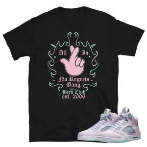 Retro 5 Easter No Regrets Shirt