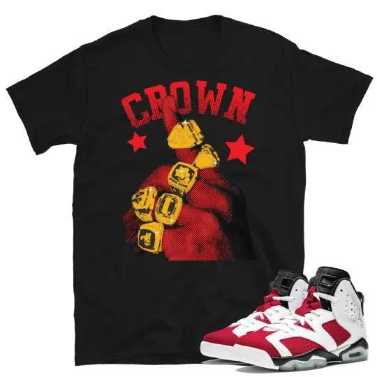 Retro Carmine 6 matching shirt