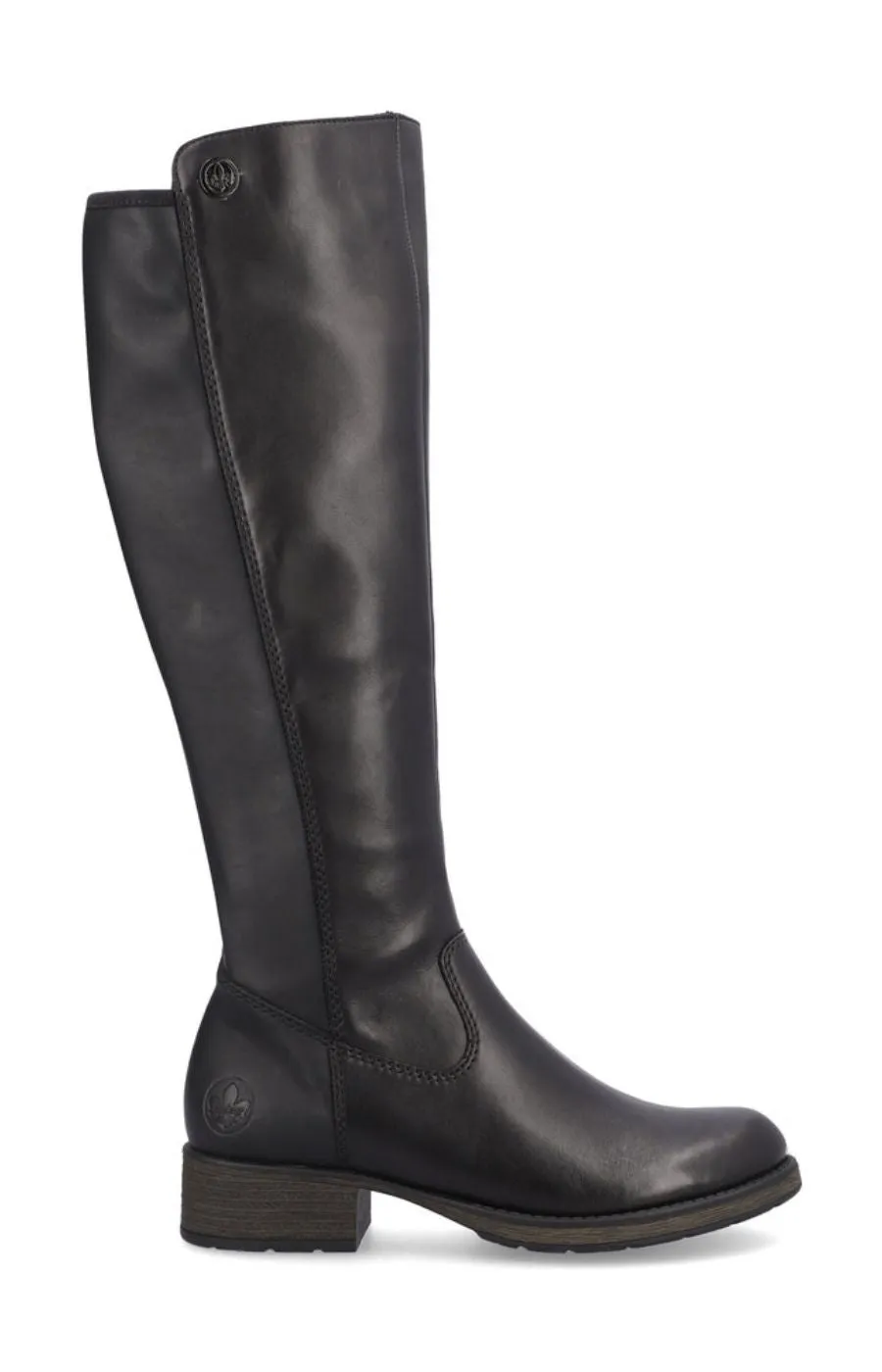 Rieker Knee High Boots in Black