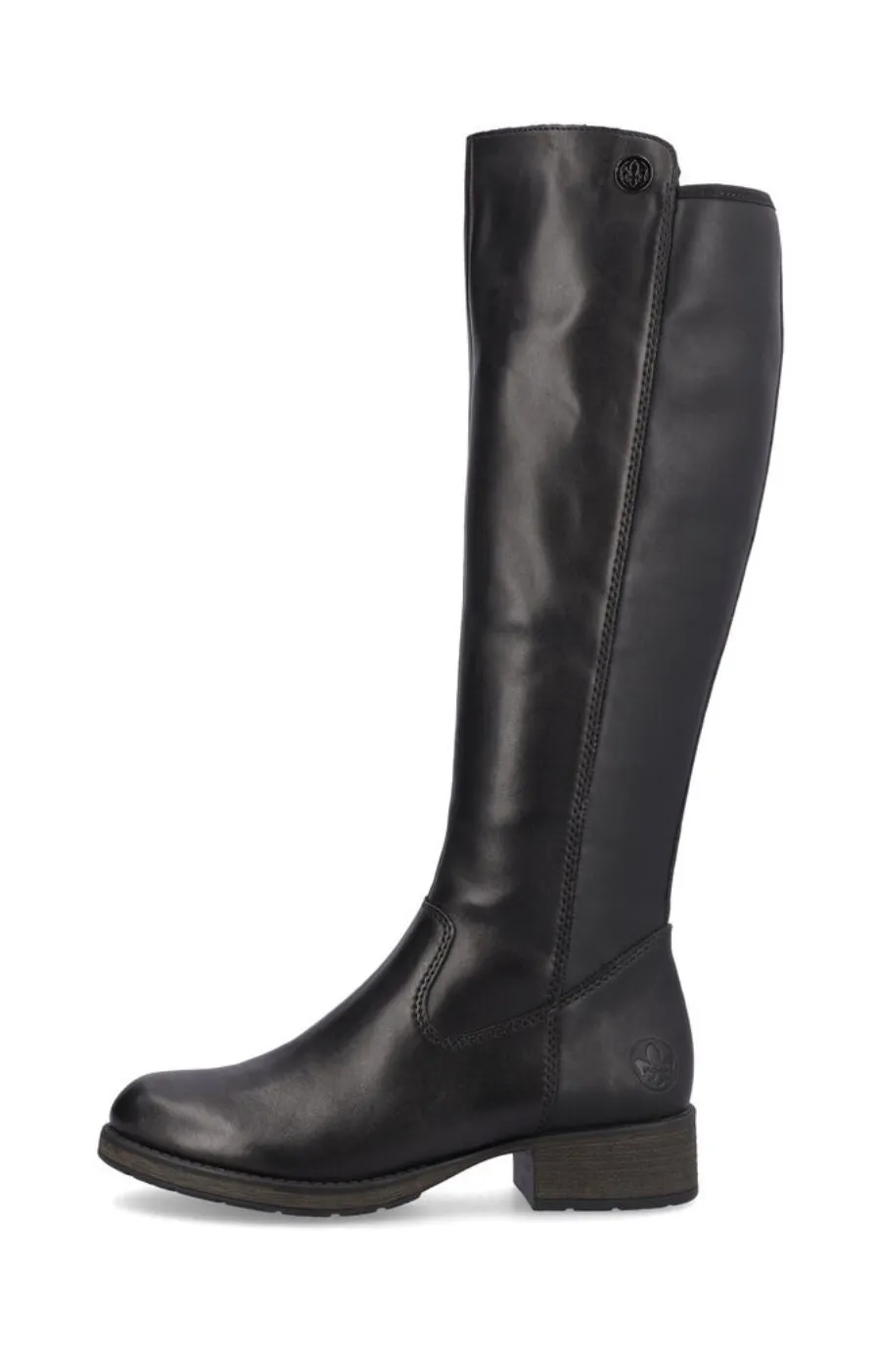 Rieker Knee High Boots in Black