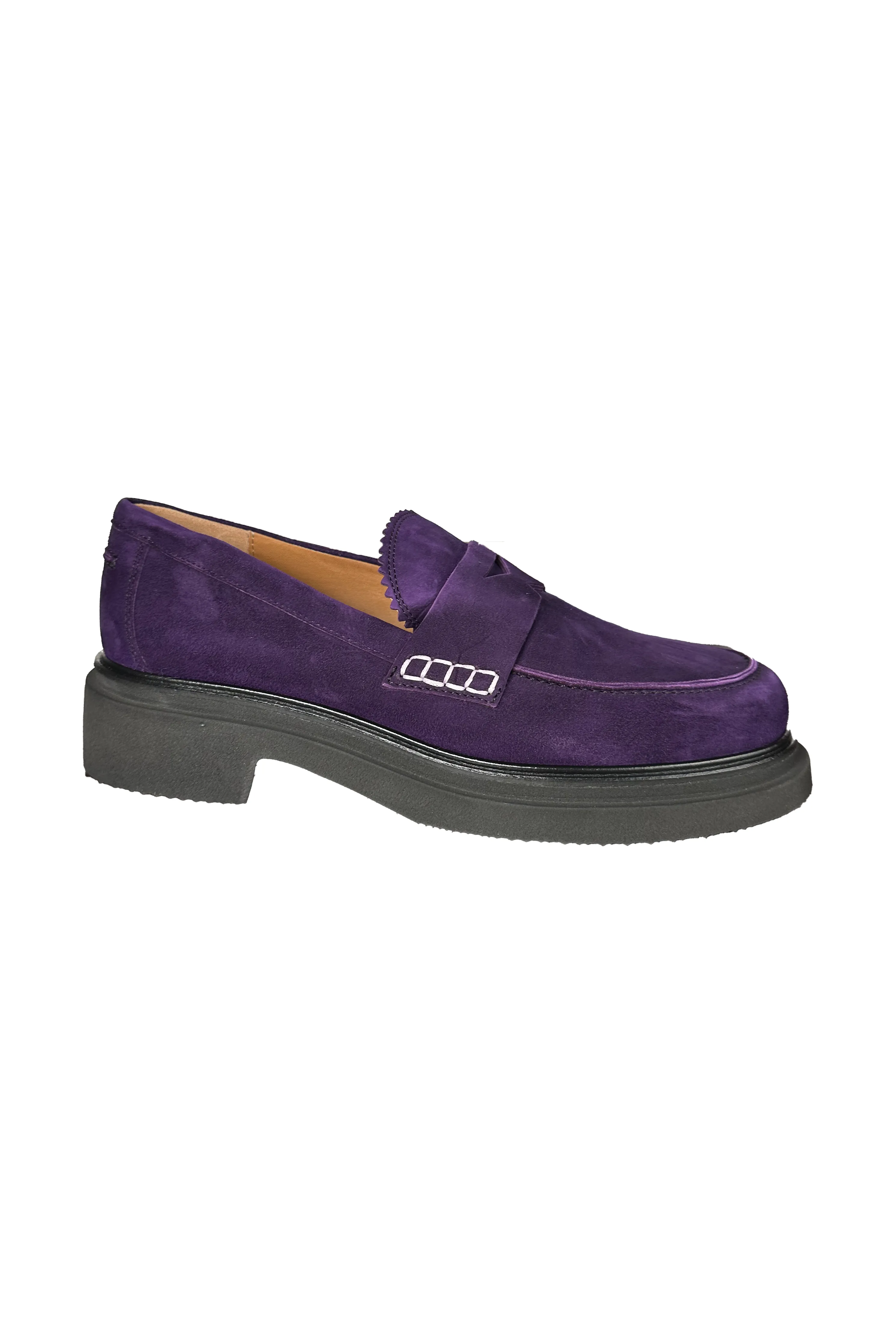 Robertson Madison Mary Mask Loafer 50.201.059RM  | Camoscio Viola