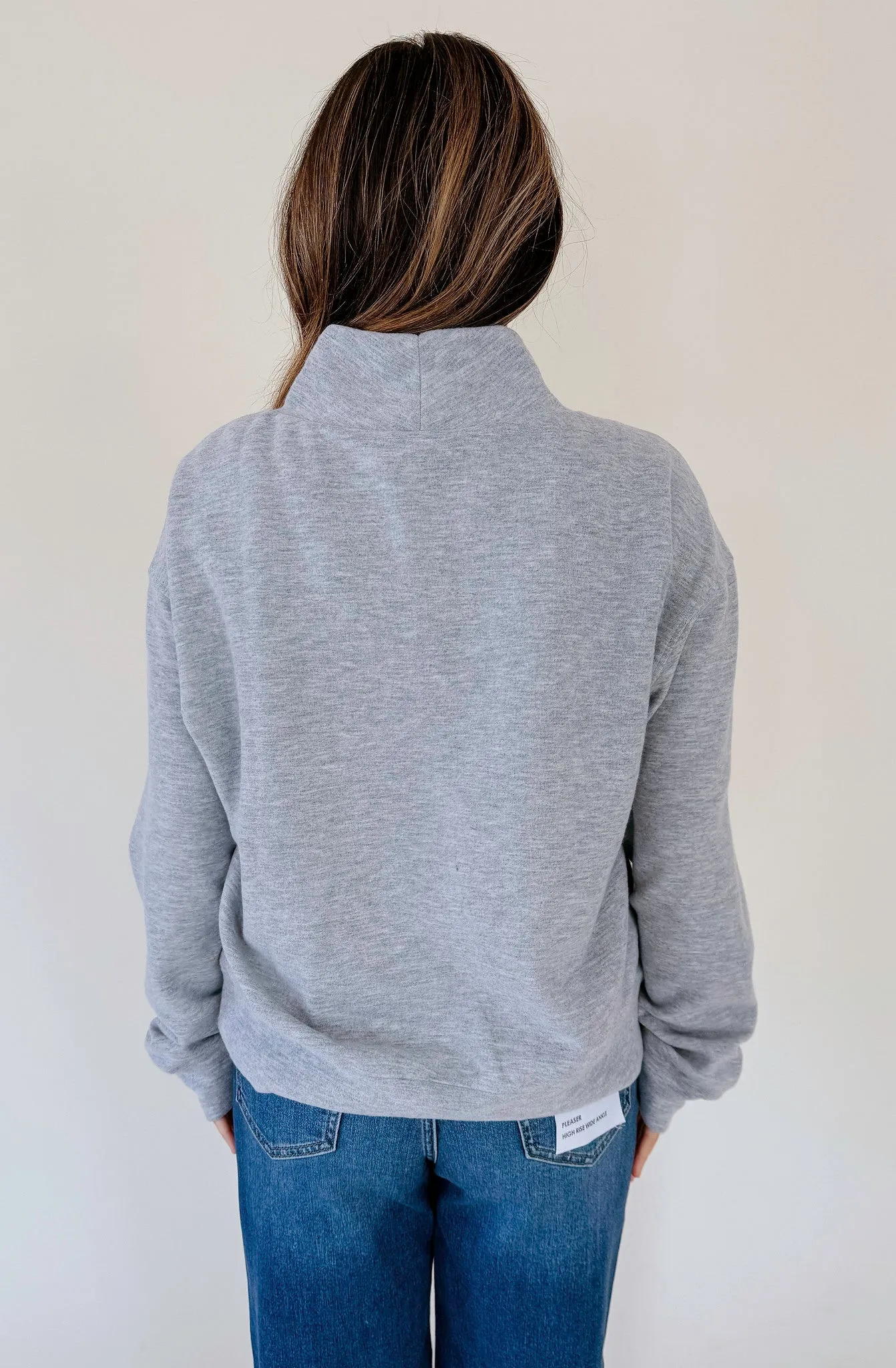 RUBY MOCKNECK SWEATSHIRT