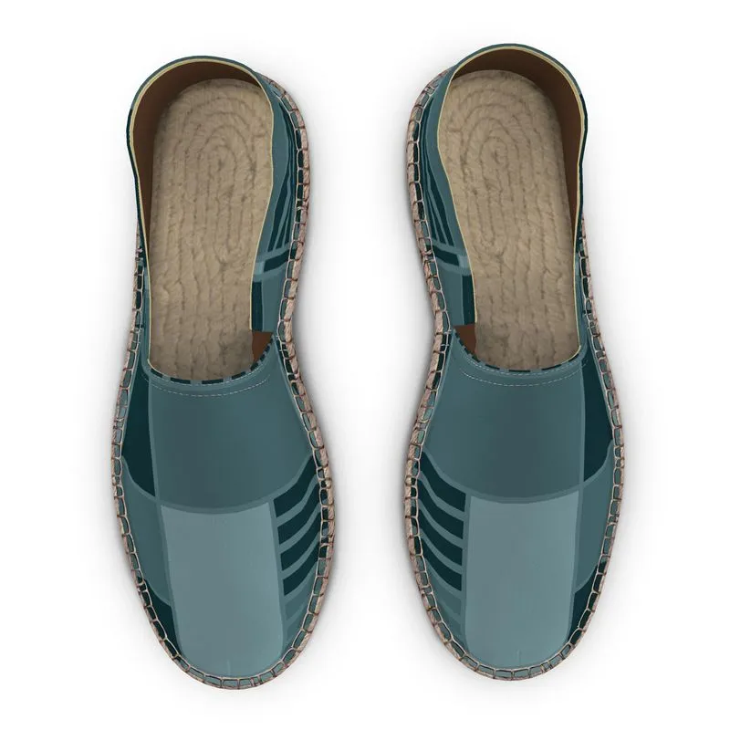 Sea Mist Teal Espadrilles