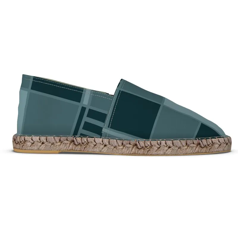 Sea Mist Teal Espadrilles