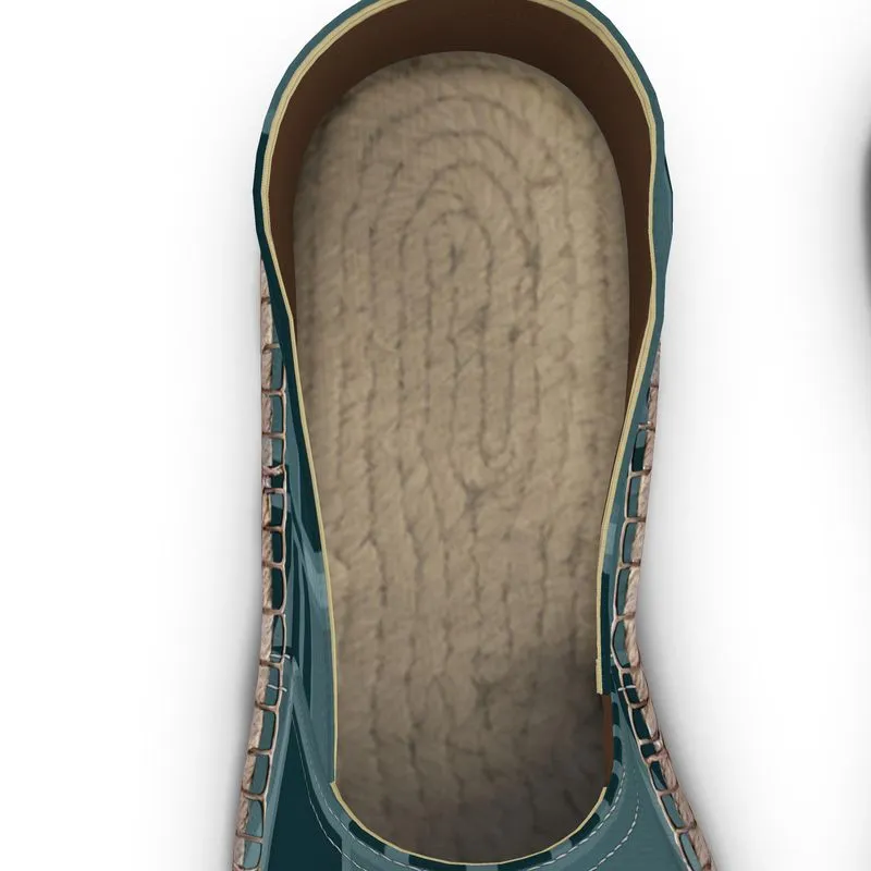 Sea Mist Teal Espadrilles