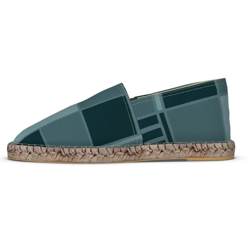 Sea Mist Teal Espadrilles