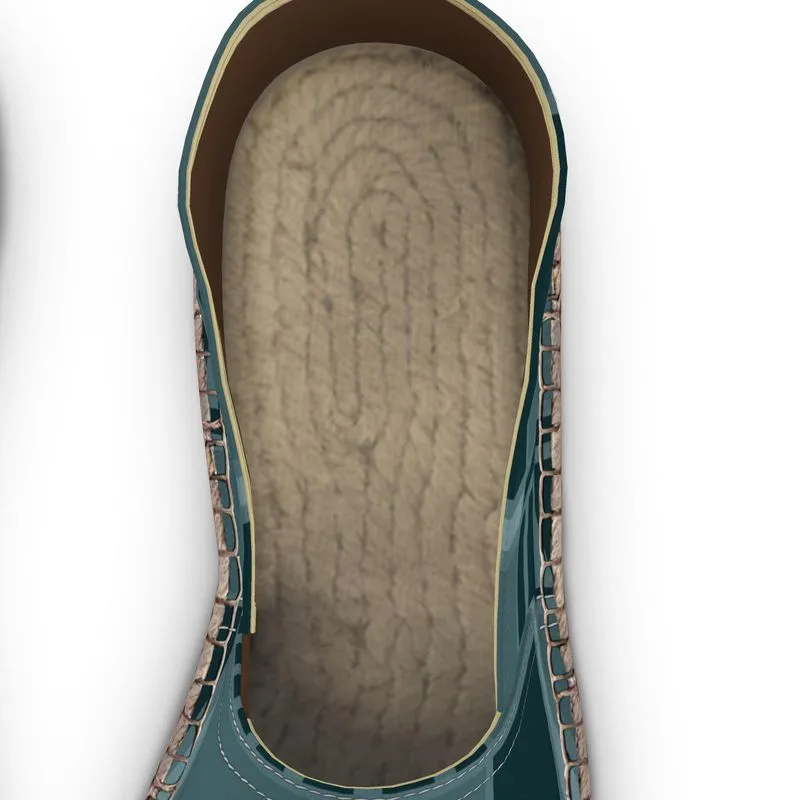 Sea Mist Teal Espadrilles