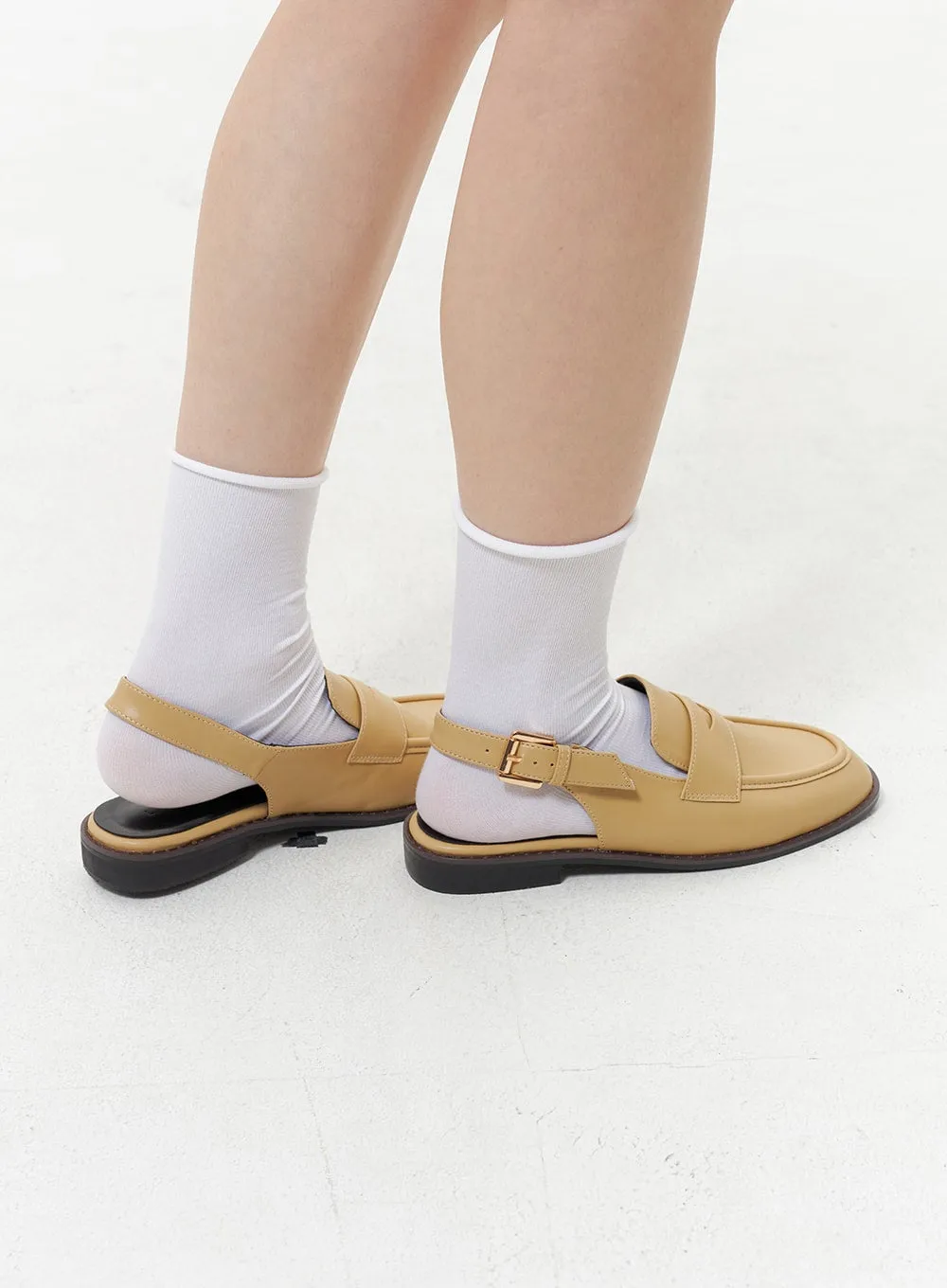 Slingback Loafers OY326