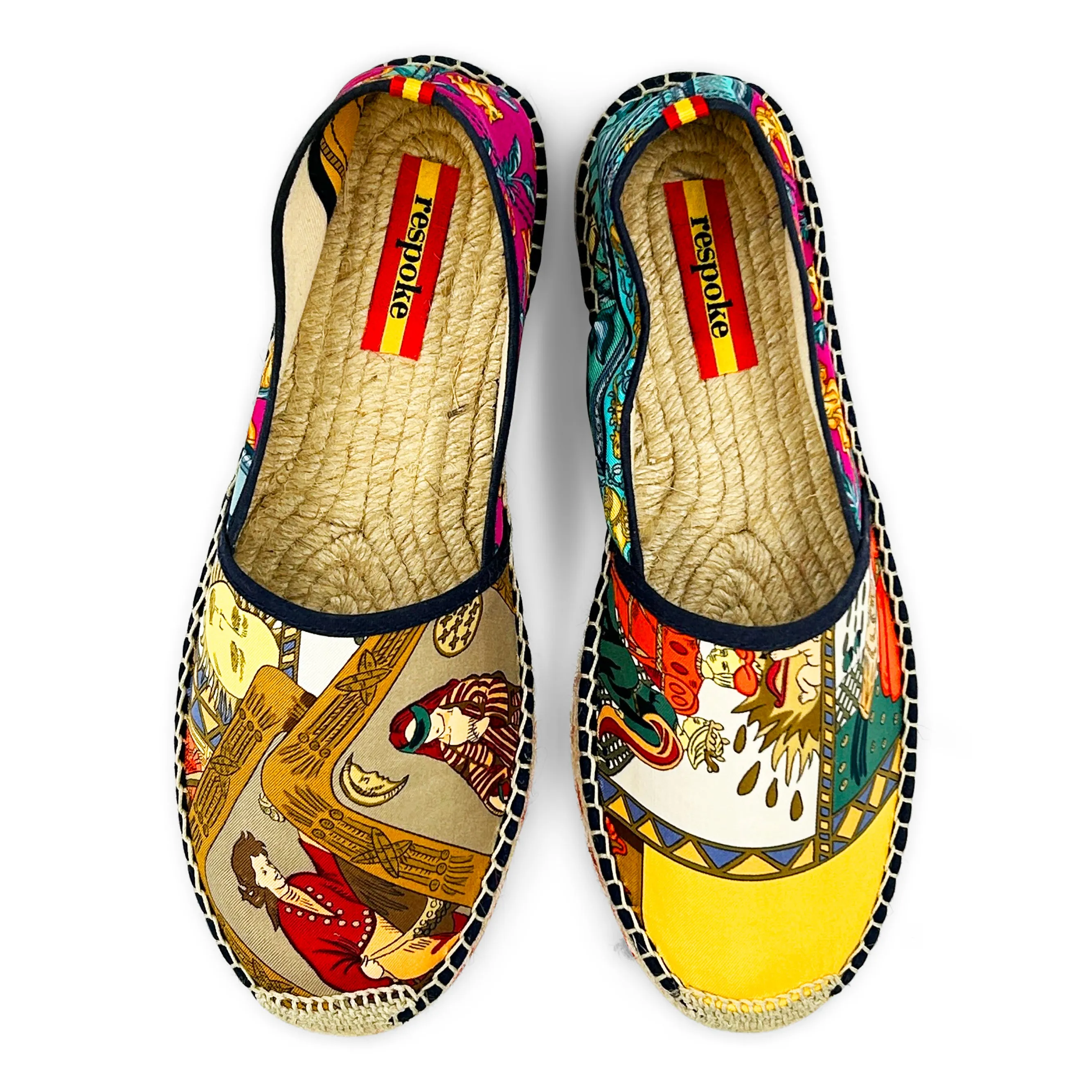 TAROT CHASSE Yellow Classic Espadrilles