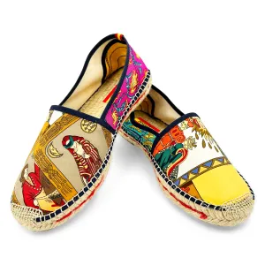 TAROT CHASSE Yellow Classic Espadrilles