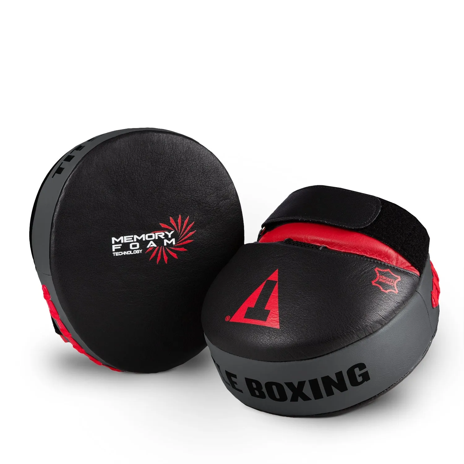 TITLE Boxing Memory Foam Tech Punch Mitts