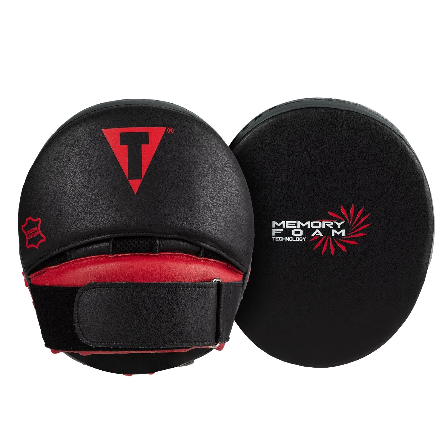 TITLE Boxing Memory Foam Tech Punch Mitts