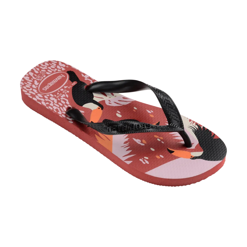 Top Tropical Vibes Flip Flops