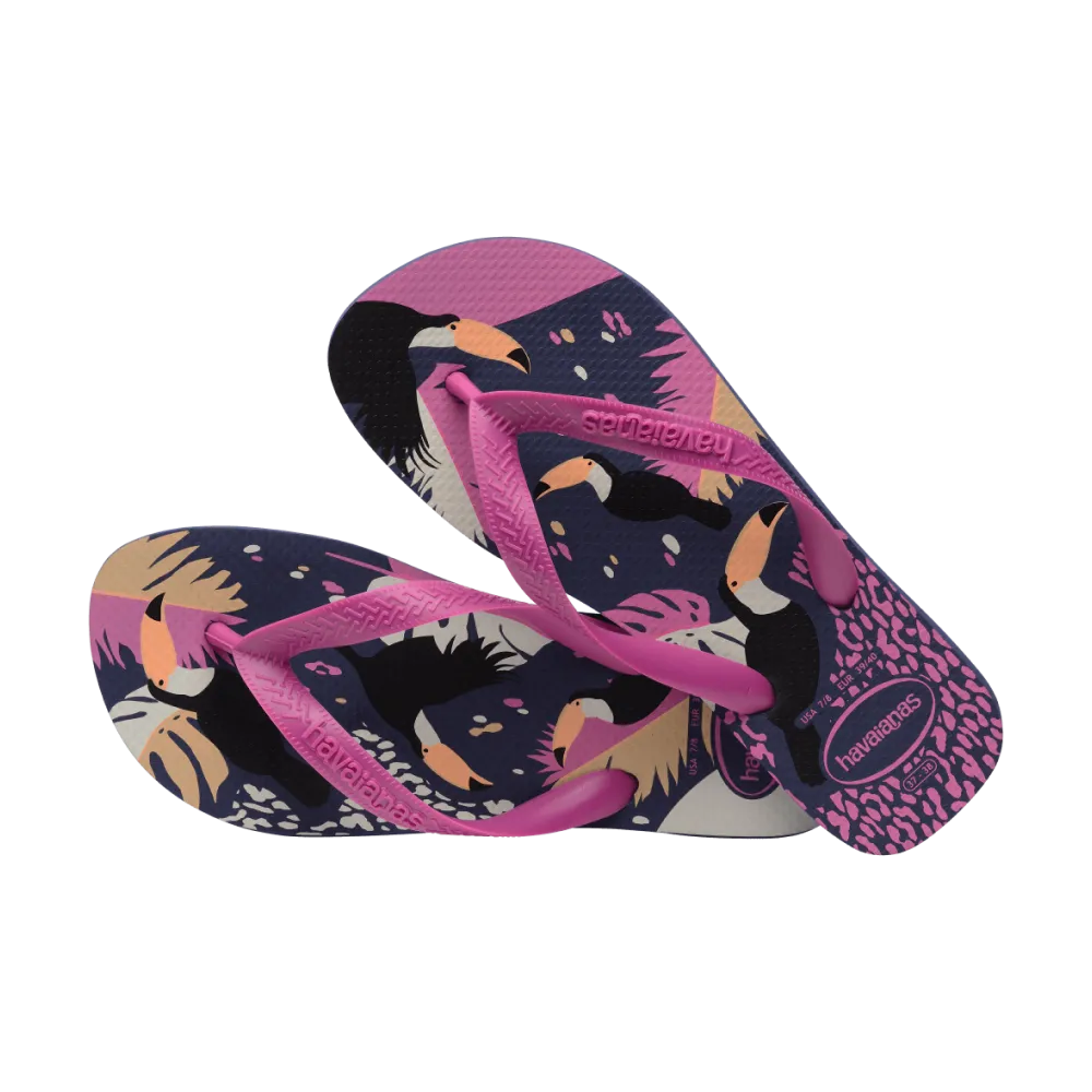 Top Tropical Vibes Flip Flops