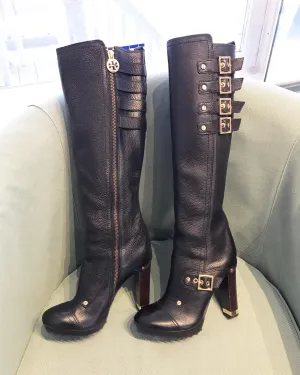 TORY BURCH Leather Knee-high Boots