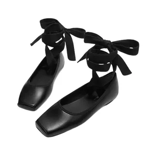 Uniwim Gift Ballet Class Cross-Strap Flats