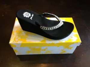 Yellow Box Blue Sky Sandals