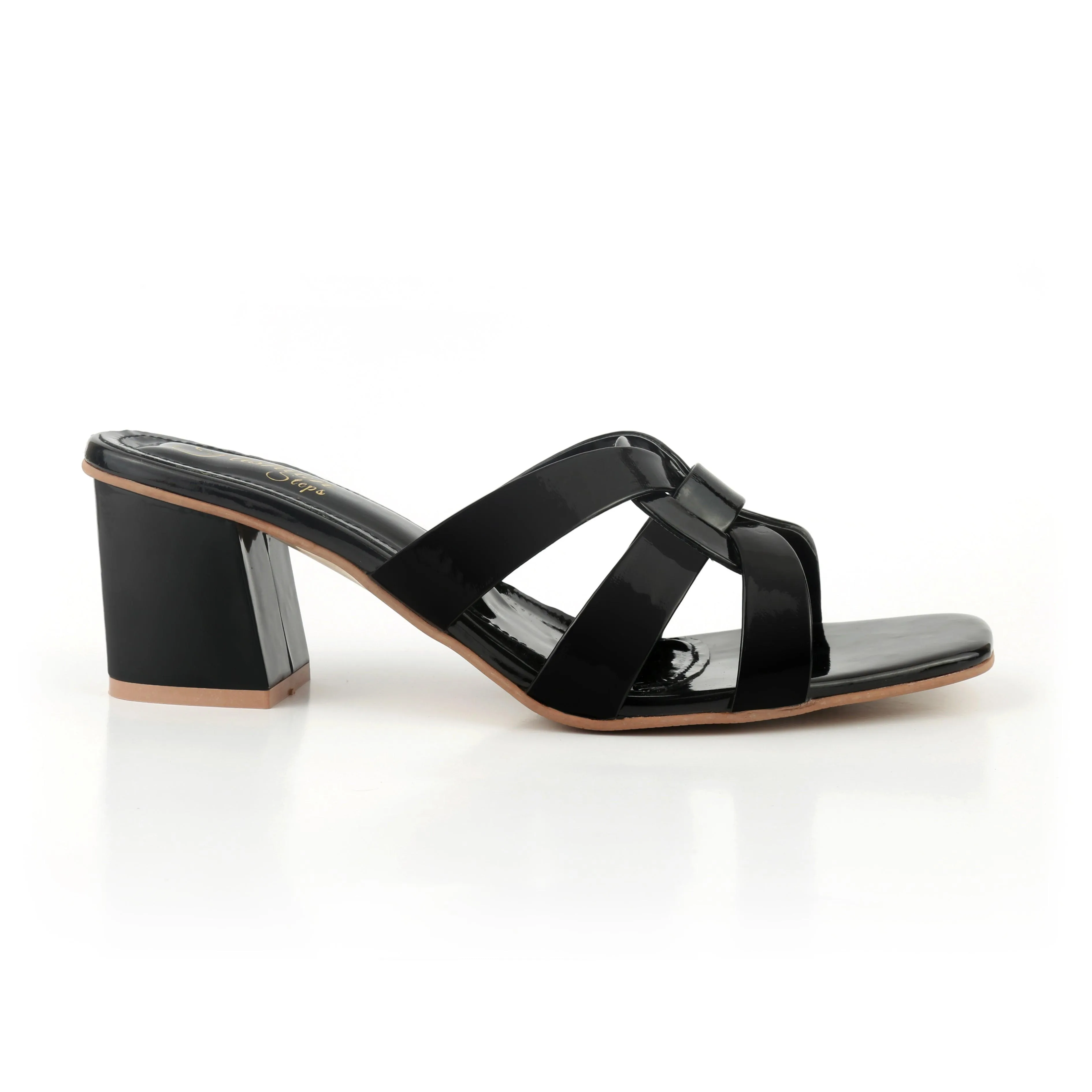 YS Block heel black